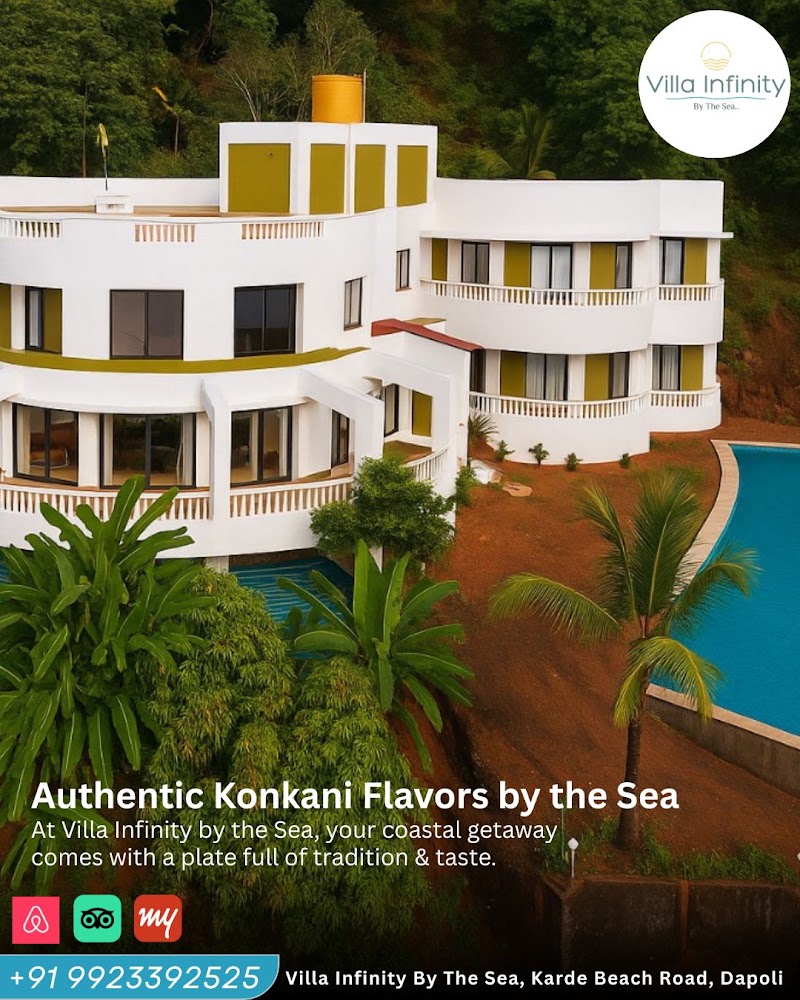 Villa Infinity By The Sea – Oceanfront Villa Near Dapoli - Dapoli (photo 5)